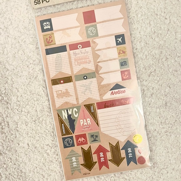 🏷️ daily monthly weekly planner stickers (58 total stickers) - Picture 12 of 12